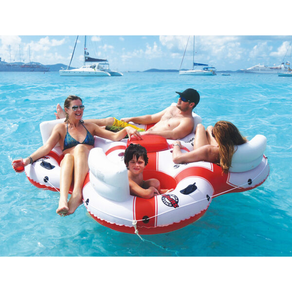 Solstice Watersports Super Chill 4-Person River Tube w/Cooler - Image 2