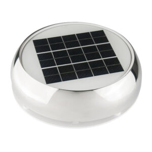 Marinco 3" Day/Night Solar Vent - Stainless Steel 4 101029XL