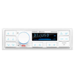Boss Audio MR500UAB Single Din Bluetooth MP3/WMA/AM/FM/USB Marine Radio 6 101370XL
