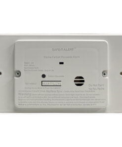 Safe-T-Alert 62 Series Marine Carbon Monoxide - Flush Mount - White - 12V w/Trim Ring