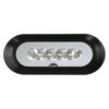 Scandvik Flush Mount Spreader Light - Black