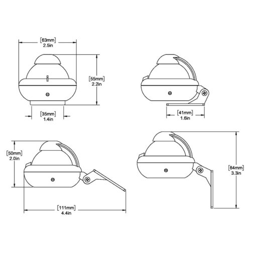 Ritchie X-10-M Sport - Bracket Mount - Gray - Image 2