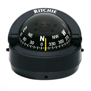 Ritchie S-53 Explorer Compass - Surface Mount - Black 8 10355XL