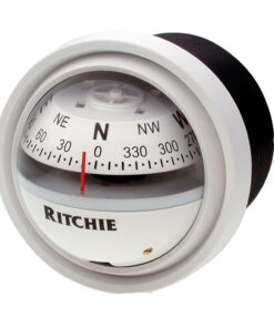 Ritchie V-57W.2 Explorer Compass - Dash Mount - White
