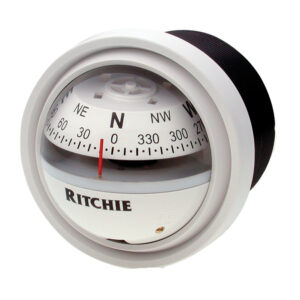 Ritchie V-57W.2 Explorer Compass - Dash Mount - White 8 10357XL
