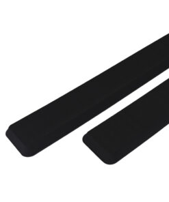 SeaDek Cockpit Coaming Bolster Set (2) - 4" x 39" & 20mm Thick - Black w/Brushed Texture