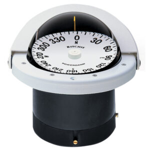 Ritchie FN-201W Navigator Compass - Flush Mount - White 8 10533XL
