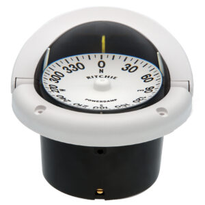 Ritchie HF-742W Helmsman Compass - Flush Mount - White 8 10534XL