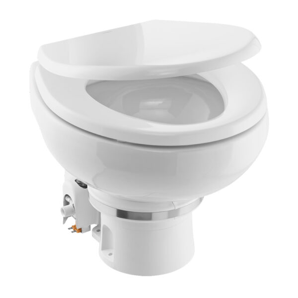 Dometic MasterFlush MF 7120 - White - Electric Macerating Toilet w/Orbit Base & Slow Close Seat - Freshwater - 12V - Image 2