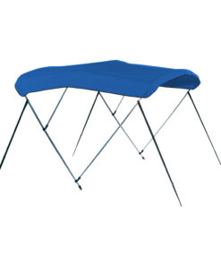 Carver 4 Bow 8' Pontoon Bimini Top w/Boot - Pacific Blue Acrylic