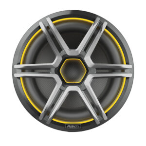 Fusion Apollo™ 12" LED Marine Subwoofer w/Sports Grey Grille