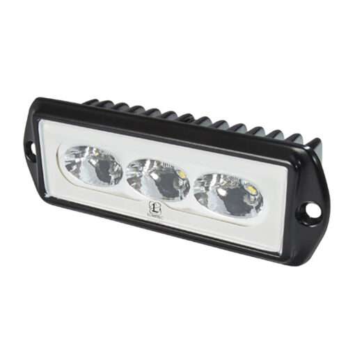 Lumitec CapriLT Flush Mount LED Flood Light - White Non-Dimming - Black Housing - Image 2