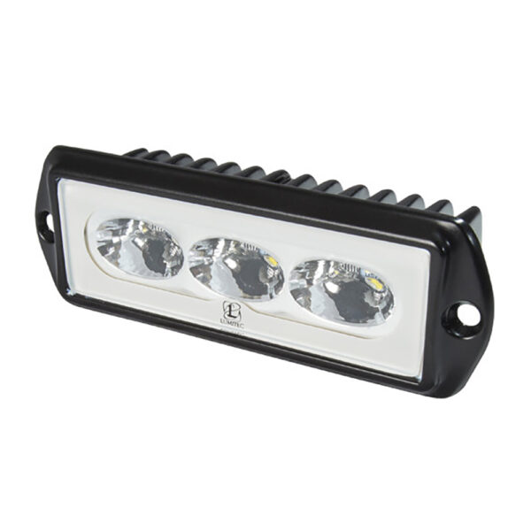 Lumitec CapriLT Flush Mount LED Flood Light - White Non-Dimming - Black Housing - Image 2