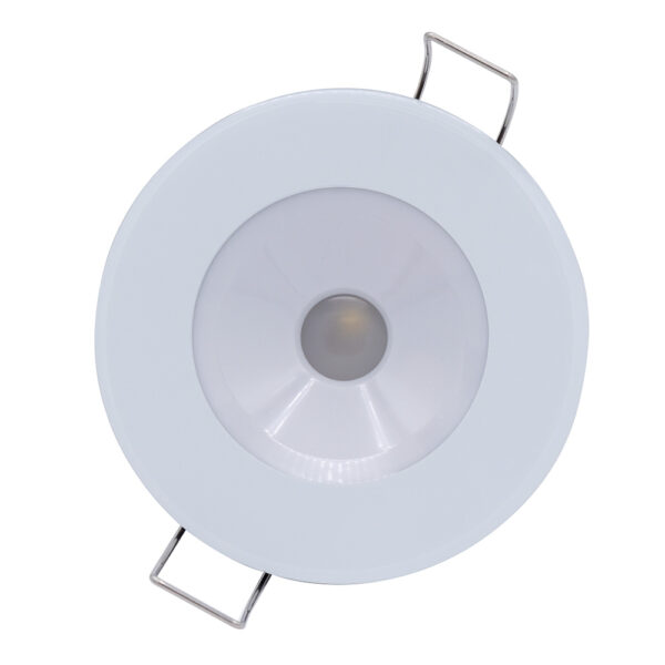 Lumitec Illusion Flush Mount LED Down Light - Spectrum RGBW - Cool White - White Housing - Image 2