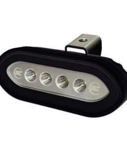 Shadow-Caster Bracket Mount Spreader Light - Black Housing - White