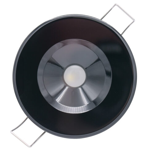 Lumitec Illusion Flush Mount LED Down Light - Spectrum RGBW - Warm White - Black Housing - Image 2