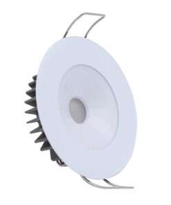 Lumitec Illusion Flush Mount LED Down Light - Warm White - Dimming - White Housing