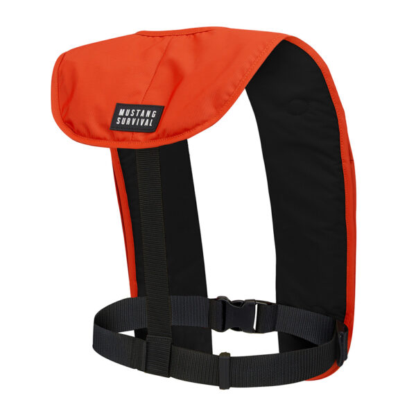 Mustang MIT 100 Inflatable PFD - Orange/Black - Image 2