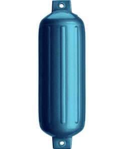 Polyform G-5 Twin Eye Fender 8.8" x 26.8" - Metallic Blue