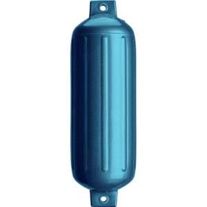 Polyform G-5 Twin Eye Fender 8.8" x 26.8" - Metallic Blue 8 107939XL