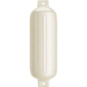 Polyform G-5 Twin Eye Fender 8.8" x 26.8" - Metallic White 8 107941XL