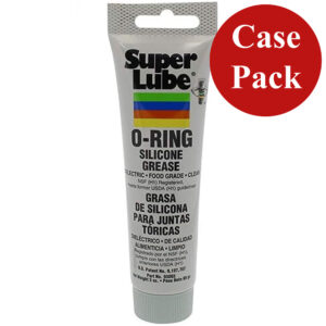 Super Lube O-Ring Silicone Grease - 3oz Tube *Case of 12 6 108303XL