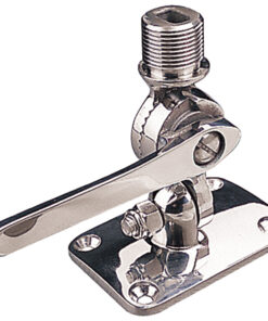 Sea-Dog Adjustable Antenna Base - Deck Mount - Investment Cast 316 Stainless Steel