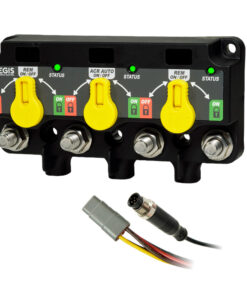 Egis Triple XD - NMEA 2000 - Relay/ACR/Relay w/Knobs - 12 Position DT