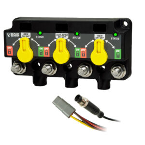 Egis Triple XD - NMEA 2000 - Relay/ACR/Relay w/Knobs - 12 Position DT 6 108563XL