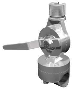 Shakespeare 4188-SL Rail Mount Ratchet Mount for 1" to 1.5" Rails
