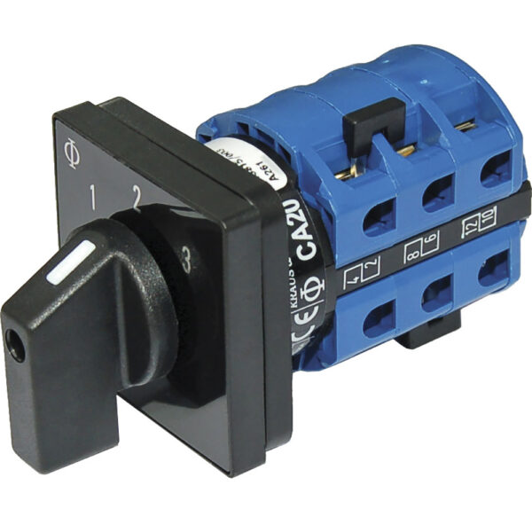 Blue Sea 9010 Switch, AV 120VAC 32A OFF +3 Positions - Image 2