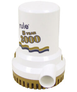 Rule 2000 G.P.H. "Gold Series" Bilge Pump