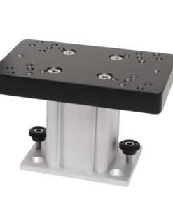 Cannon Aluminum Fixed Base Downrigger Pedestal - 4"