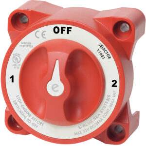 Blue Sea 11001 e-Series Battery Switch w/Alternator Field Disconnect - 3-Position 7 34969XL