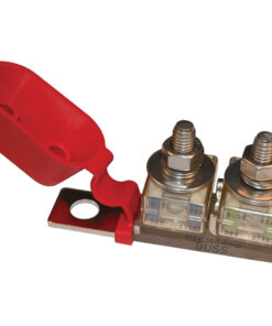 Blue Sea 2151 Terminal Fuse Block - 3/8" Mounting Hole - 2 Terminal Studs