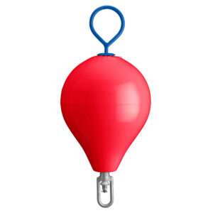 Polyform 13.5" CM Mooring Buoy w/Steel Iron - Red 6 36839XL