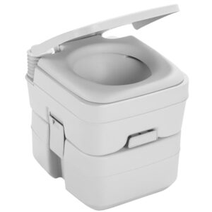 Dometic 965 MSD Portable Toilet w/Mounting Brackets - 5 Gallon - Platinum 5 37719XL