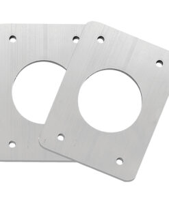 TACO Backing Plates f/Grand Slam Outriggers - Anodized Aluminum