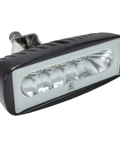 Lumitec Caprera2 - LED Flood Light - Black Finish - 2-Color White/Red Dimming