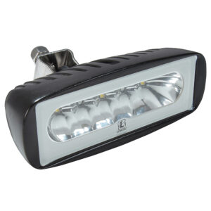 Lumitec Caprera2 - LED Flood Light - Black Finish - 2-Color White/Red Dimming 7 50224XL