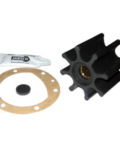 Jabsco Impeller Kit - 8 Blade - Neoprene - 2-9/16" Diameter x 2" W, 5/8" Shaft Diameter