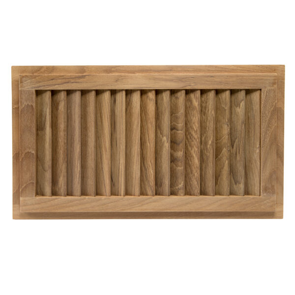 Whitecap Teak Louvered Insert - 16" x 9-1/8" x 3/4" - Image 2