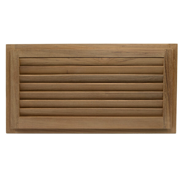 Whitecap Teak Louvered Insert - 9-3/8" x 18" x 3/4" - Image 2