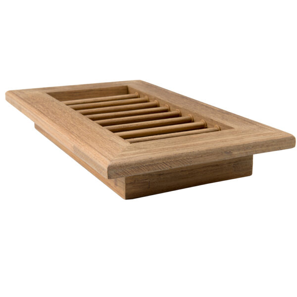 Whitecap Teak Air Conditioning Vent - 9-3/4" x 5-3/4" x 1-1/2" - Image 2