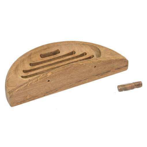 Whitecap Teak Oval Soap Dish - Image 2