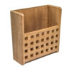 Whitecap Teak Grate Front Magazine Rack