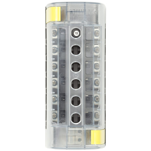 Blue Sea 5050 ST CLB Circuit Breaker Block - 6 Position - Image 2