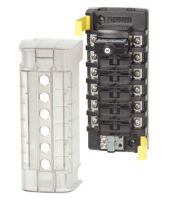 Blue Sea 5050 ST CLB Circuit Breaker Block - 6 Position