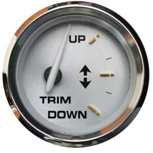 Faria Kronos 2" Trim Gauge (Mercury / Mariner / Mercruiser / Volvo DP / Yamaha-2001 and newer) 6 54729XL