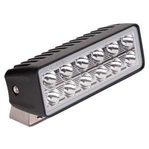Lumitec Maxillume h60 - Trunnion Mount Flood Light - White Dimming - Black Housing 6 58630XL